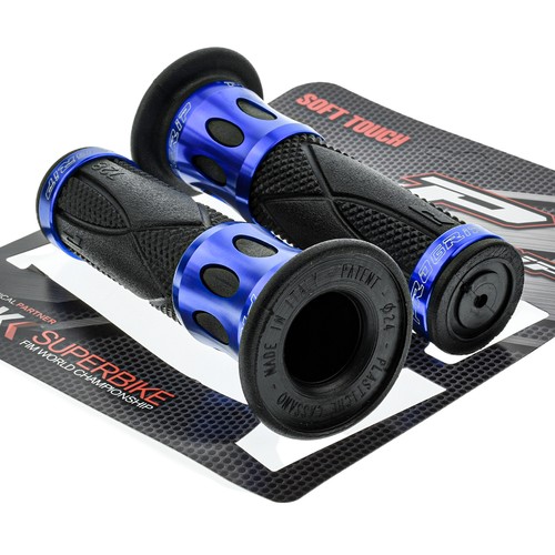 Lenkergriffe alu blau für - lenkergriffe,